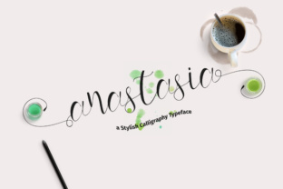 Anastasia: A Refined Script Font for Handmade Labels & Printables