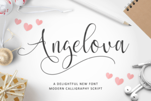 Angelova: A Modern Script Font That Cuts Through the Feed
