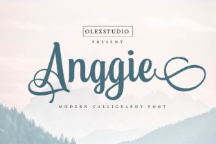 Anggie: A Hand-Lettered Font That Makes Your Brand Feel Thoughtful