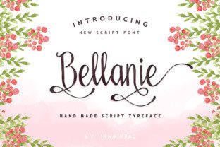 Bellanie: A Romantic Script Font for Elegant Branding