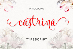 Castrina: A Handwritten Script Font That Feels Like a Quiet Conversation