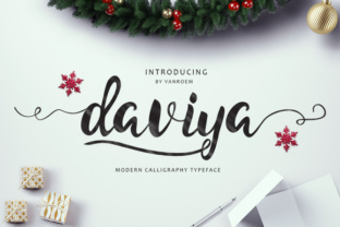 Daviya: A Hand-Inked Script Font That Feels Human