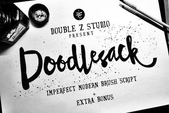 Doodlesack: A Playful Script Font That Works in Real Campaigns