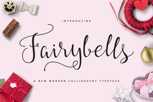 Fairybells: A Modern Calligraphy Font for Trusted Branding