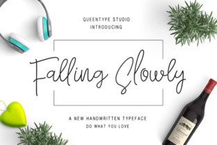 Falling Slowly Typeface: The Handwritten Font That Makes Your Campaign Feel Human