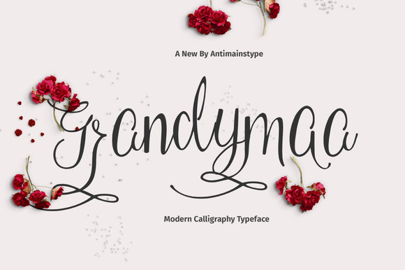 Grandymaa: A Sweet, Elegant Script Font for Real Small Business Branding