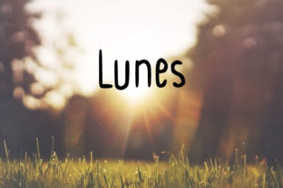 Lunes: A Script Font That Earns Its Space