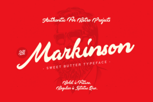 Markinson: A Classic Retro Script Font That Earns Its Place