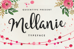 Mellanie Typeface: A Handmade Script That Breathes Life Into Words