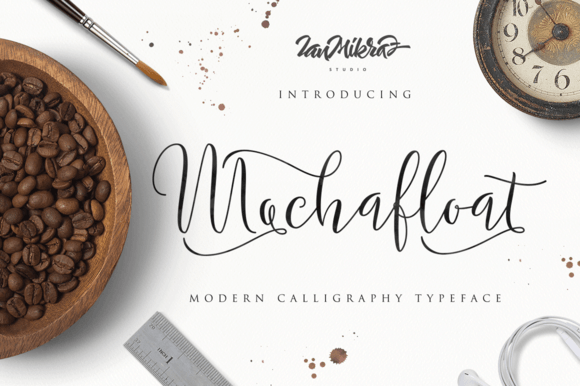 Mochafloat: A Feminine Script Font for Elegant Digital Branding