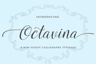 Octavina: A Handwritten Script Font That Breathes Life Into Editorial Design