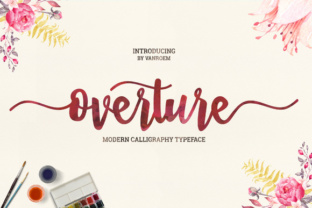 Overture: A Brush-Script Font That Feels Human, Not Hyped
