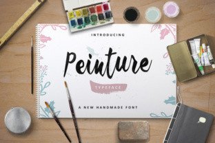 Peinture: A Bold Script Font for Scroll-Stopping Marketing