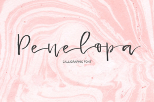 Penelopa: A Sweet, Elegant Script Font for Small Business Branding
