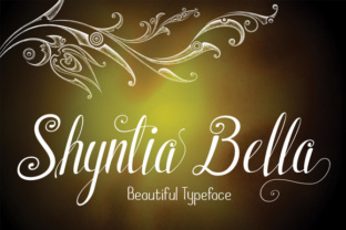 Shyntia Bella: A Handwritten Font That Elevates Digital Branding