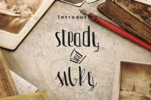 Steady Silky: A Handcrafted Script Font for Digital Brand Clarity