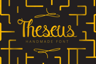 Theseus: A Handmade Script Font with Luxury Soul